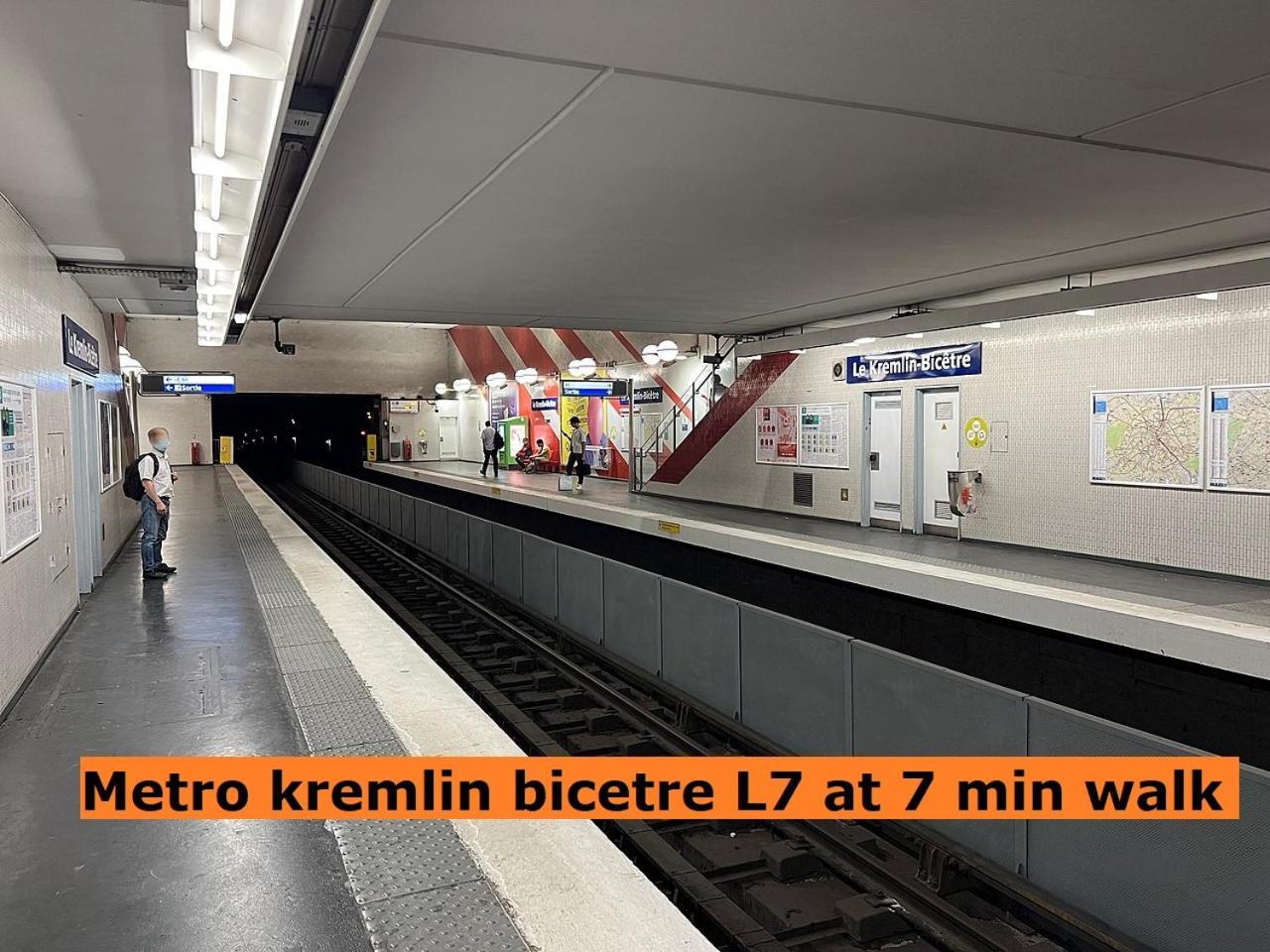 Cosy Apartment Kremlin Bicetre Metro Station Le Kremlin-Bicêtre Esterno foto